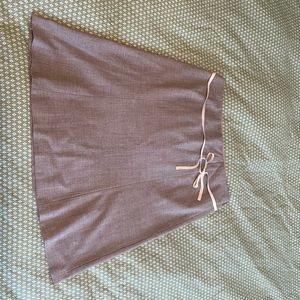 J Crew Skirt with ribbon belt